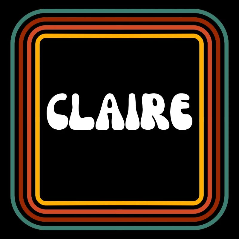 Retro name Claire