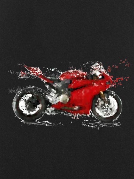 Red Motorcycle