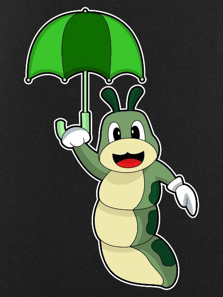 Caterpillar Umbrella