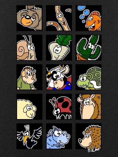 Cartoon Panel Layout