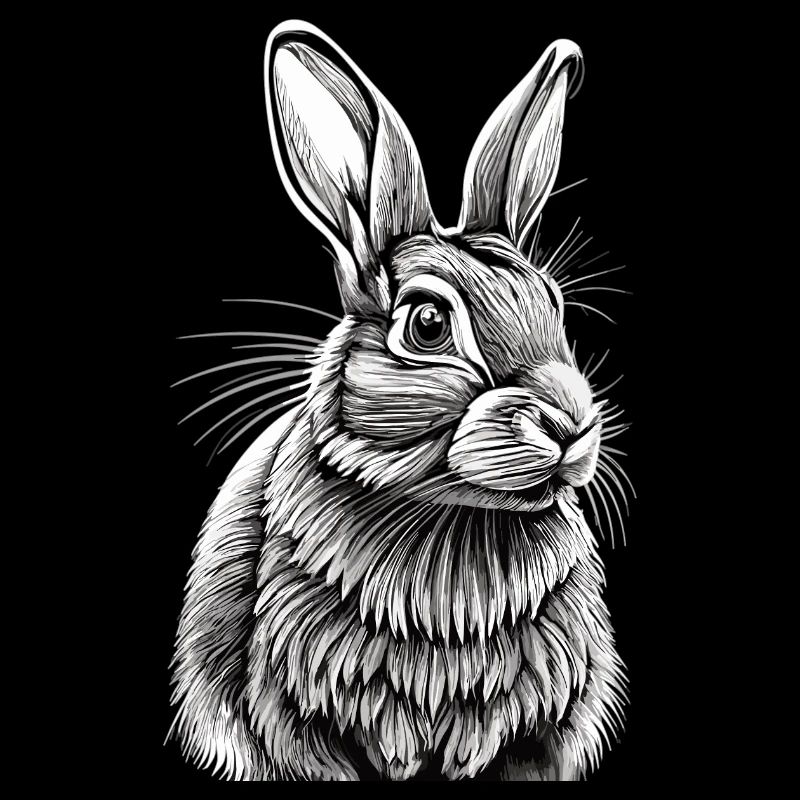 Portrait de lapin
