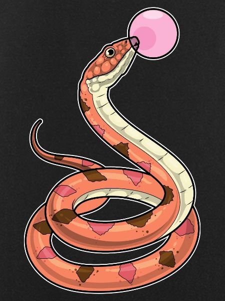 Snake Chewing Gum