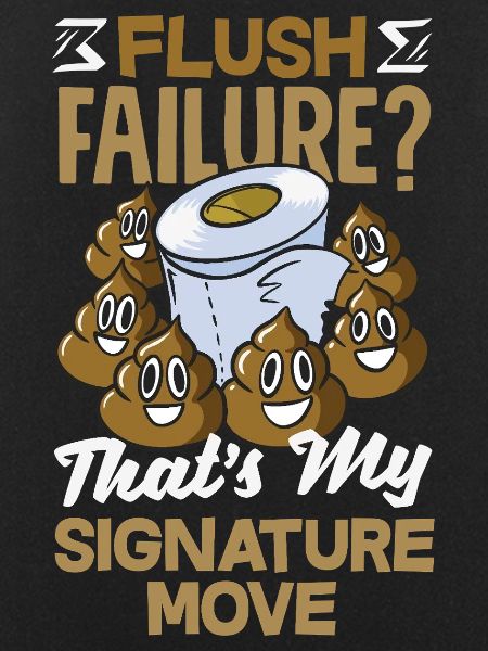 Toilet Clogging Master Funny