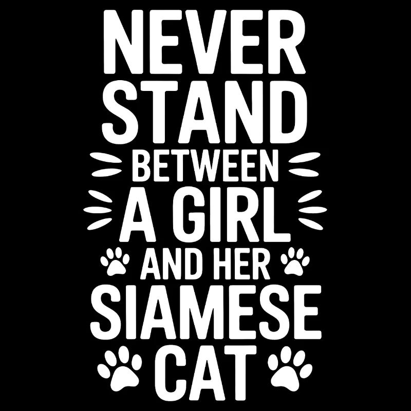 Siamese Cat Sayings Cat Funny Siamese Cat Gift