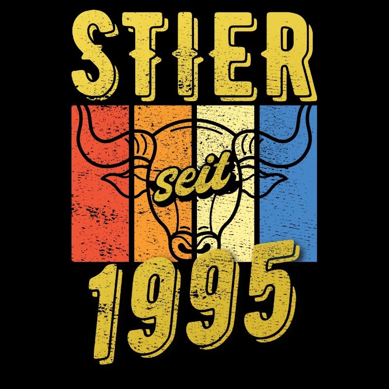 Stier 1995 Geburtstag Sternzeichen Geschenkidee