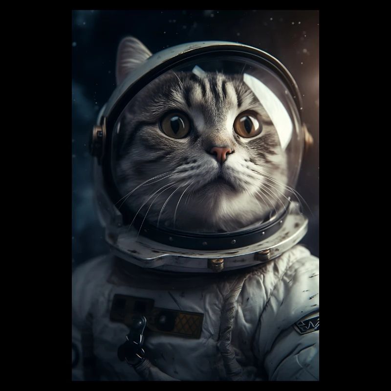 Cat Astronaut Gift