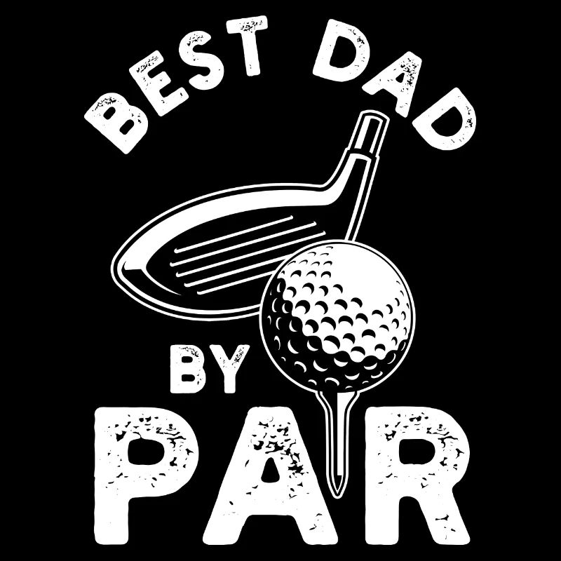 Golf Lover Gift Best Dad By Par