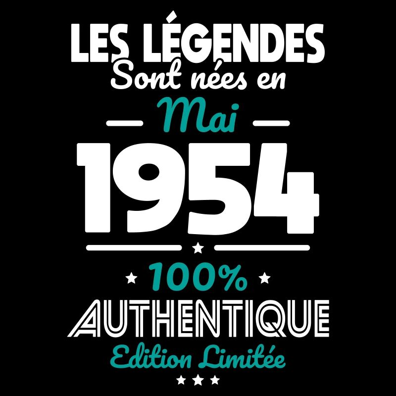70th Anniversary - Legends Born May 1954