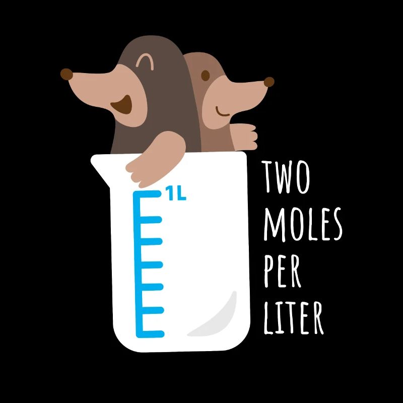 2 moles per litre
