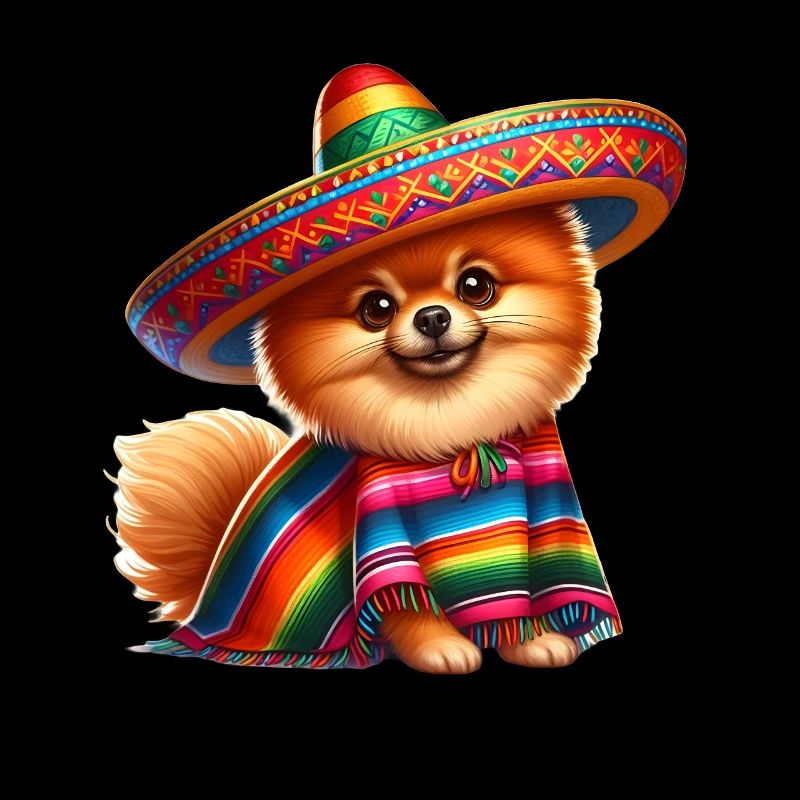 Cinco de Mayo Pomeranian