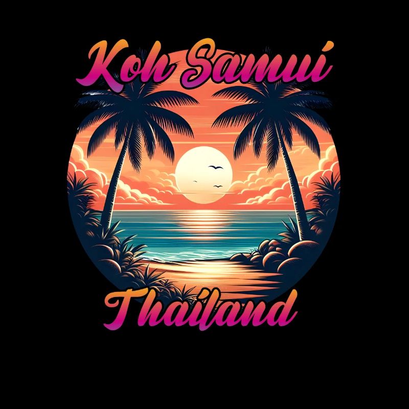 Coucher de soleil sur Koh Samui