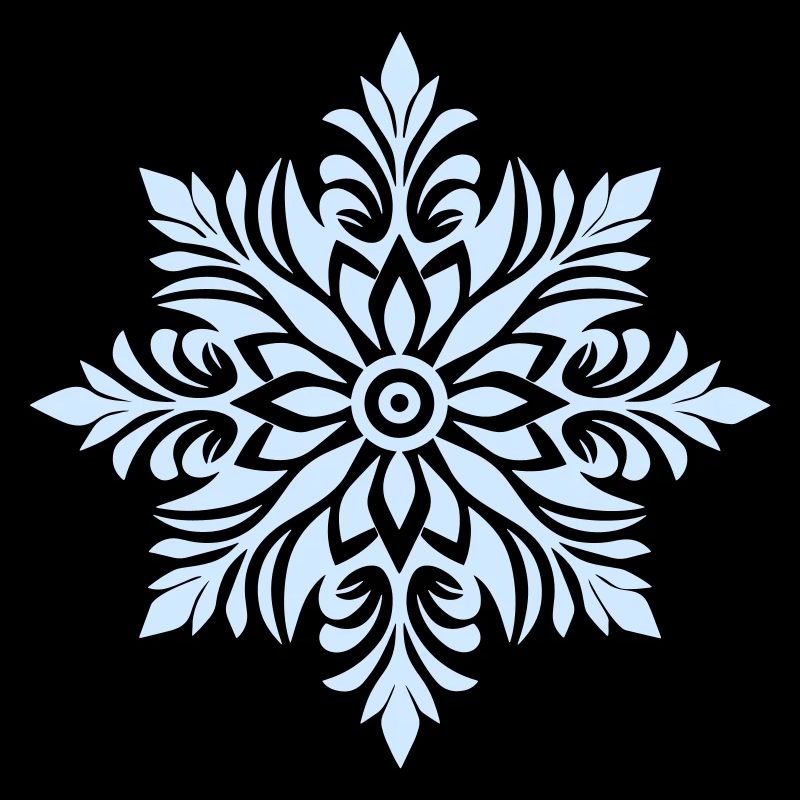 Flocon De Neige, Hiver, Flocon De Neige, Étoile, Modèle, Glace