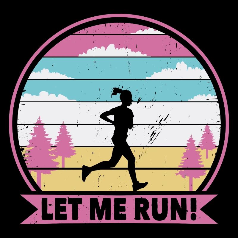 Jogger let me run