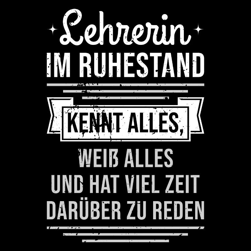 Lehrerin im Ruhestand