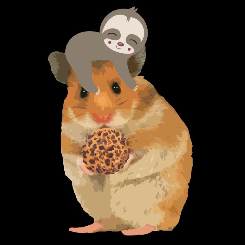 Hamster sloth cookie - pour les enfants