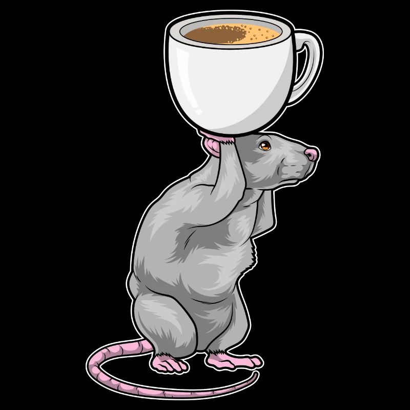 Tasse à café souris