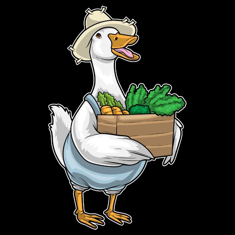 Duck Farmer Vegetables
