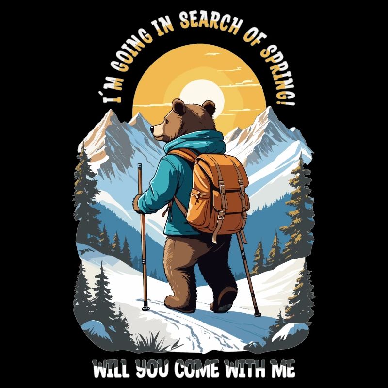 Bear is looking for spring