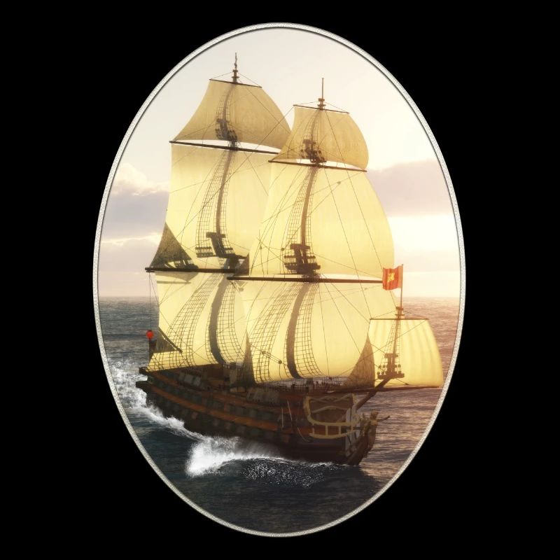 French warship
