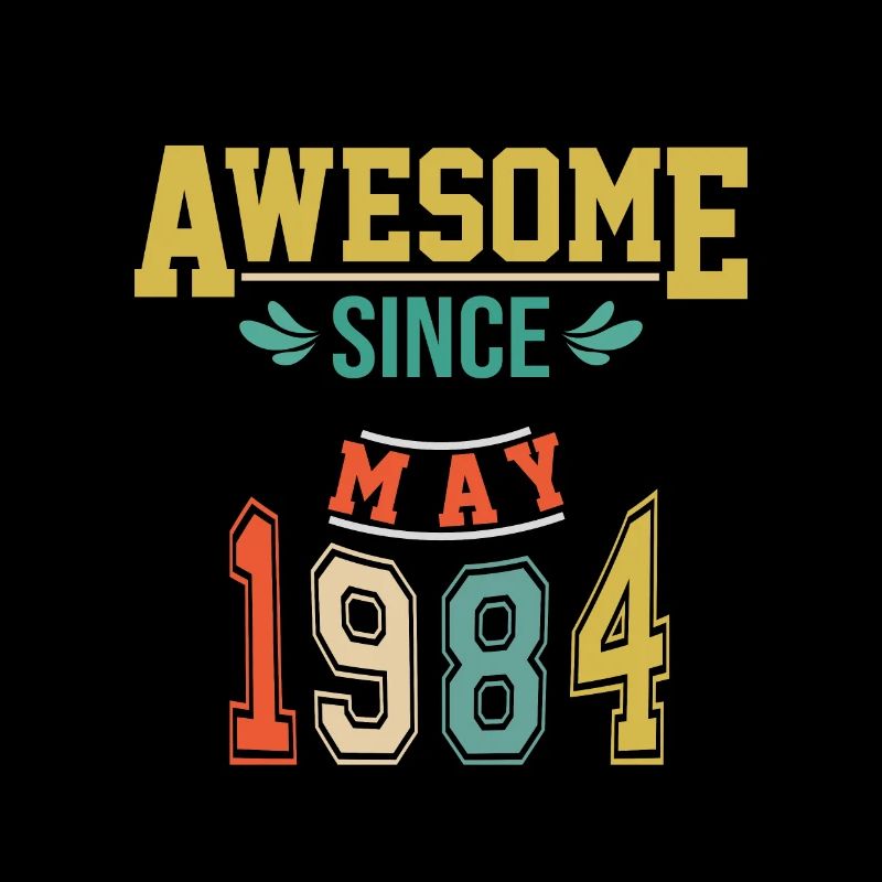 Mai 1984 Geburtstag Mai 1984 Geschenk 1984