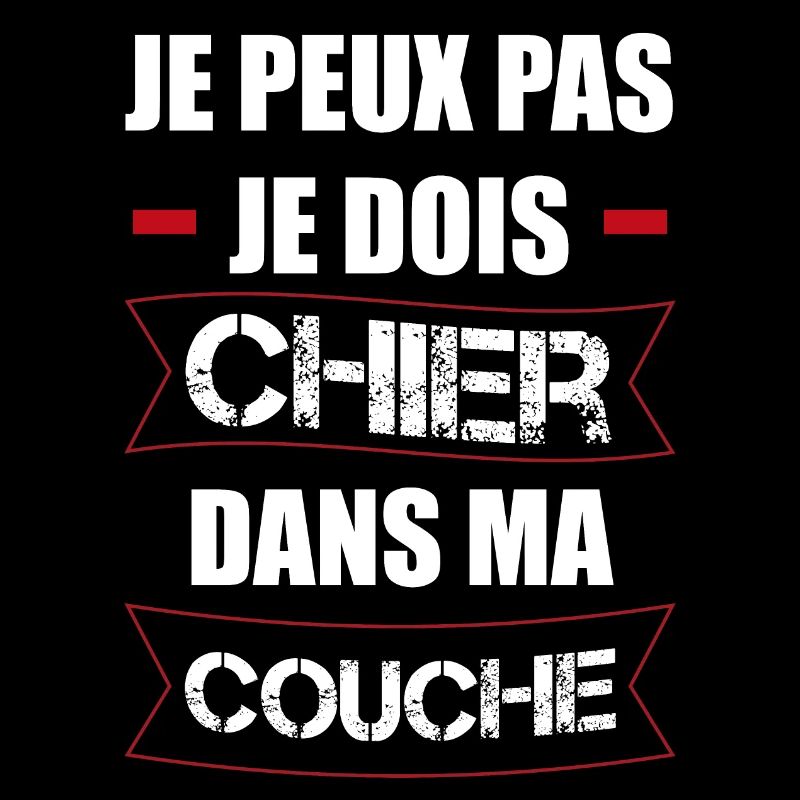 chier dans ma couche | cadeau beauf bébé