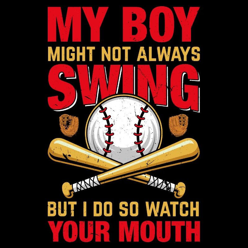 Baseball My boy doesn't always hit, I do