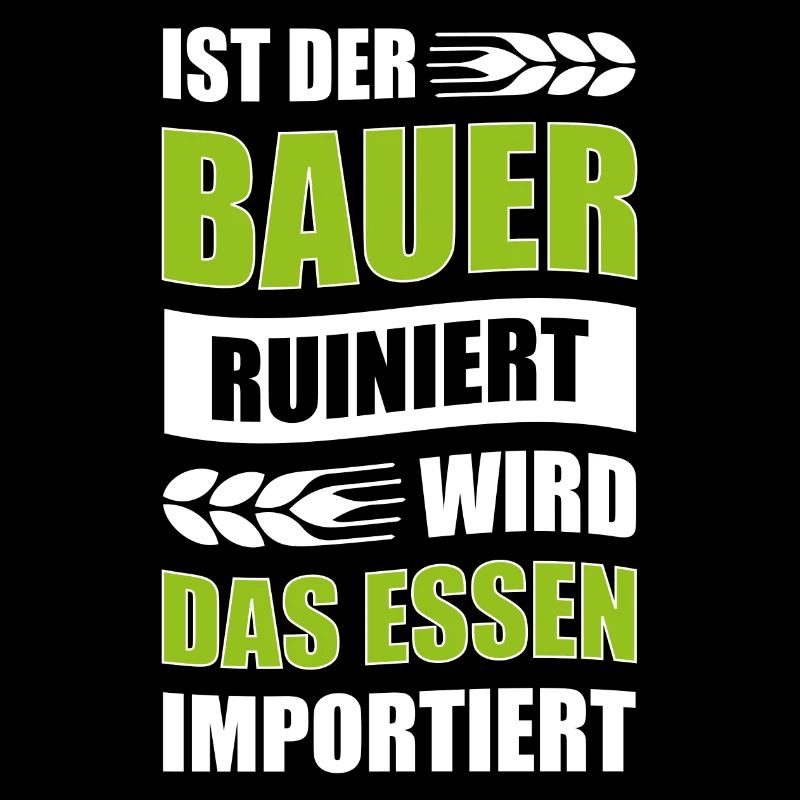 Ist Der Bauer Ruiniert Wird Das Essen Importiert