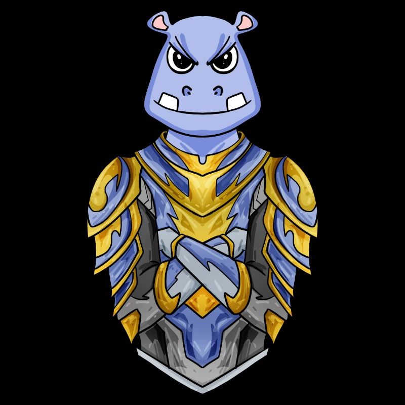 Chevalier hippopotame cool