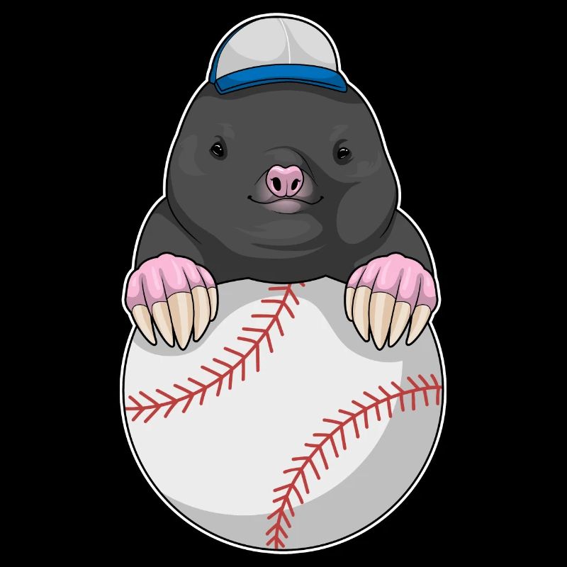 Maulwurf Cap Baseball