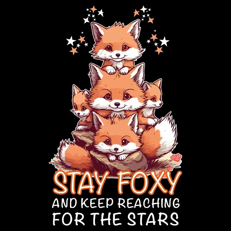 Cute Foxes Stay Foxy