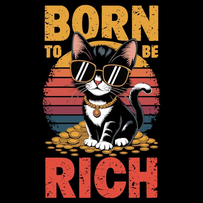 Né pour la richesse – Édition Cool Cat