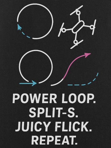 Power Loop Split-S Juicy Flick Repeat