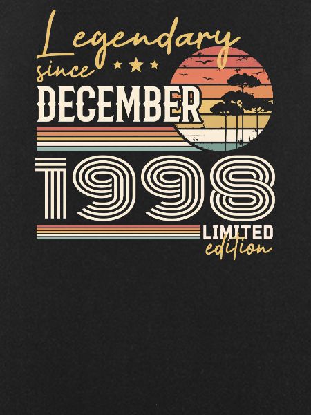 27th Anniversary Gift December 1998