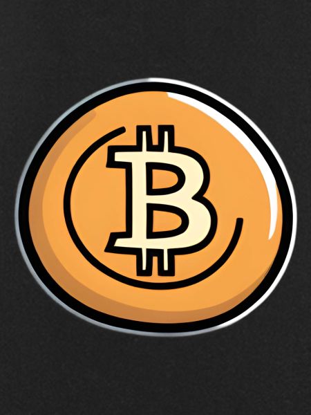 Bitcoin Coin Art Emblem