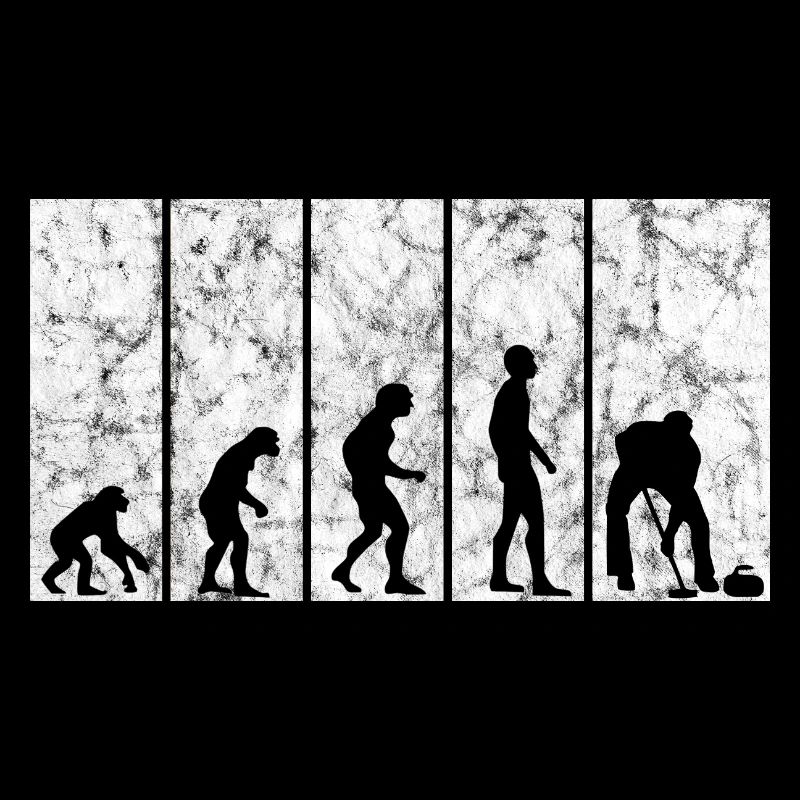 Eis Curling Curler Eisstockschießen Evolution