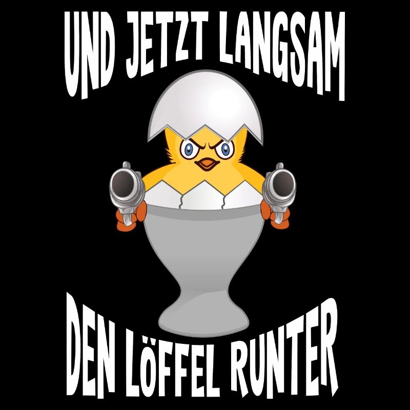 Kükenei Jetzt langsam den Löffel runter !
