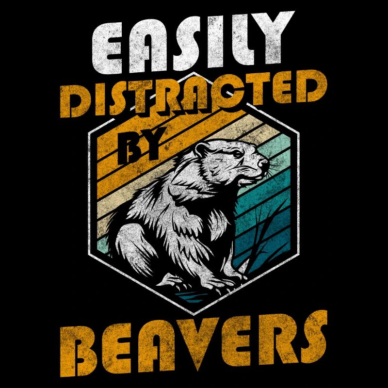 Statue de rongeur Queue de castor