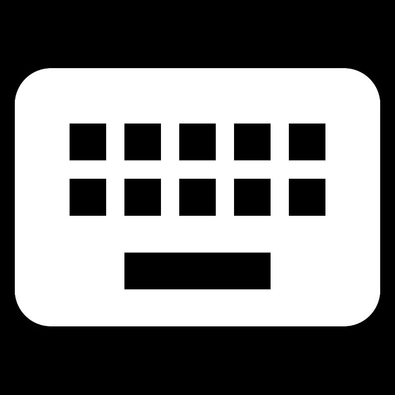 Tastatur | Weiß | Geschenkidee