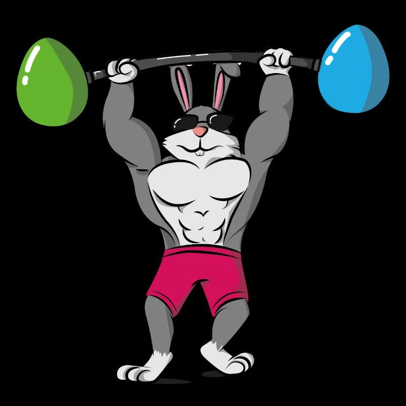 Cool Easter Easter Egg Dumbbell Sunglasses