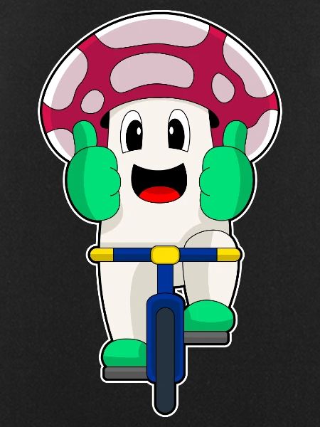 Mushroom Bicycle