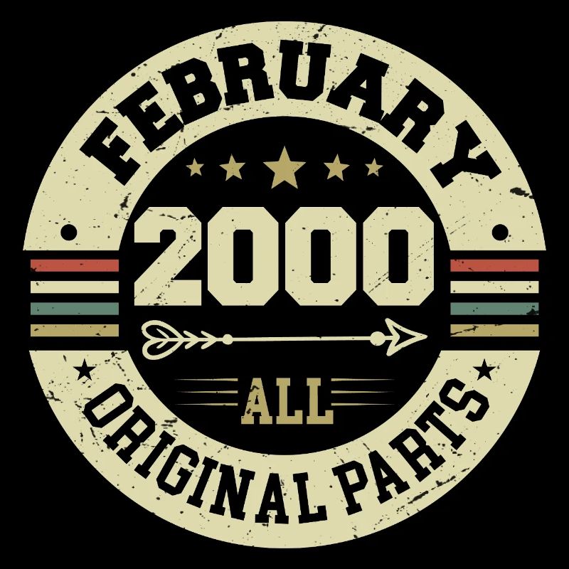 Février 2000 Vintage Cadeau d’anniversaire 2000