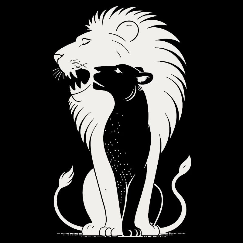 Silhouette du Lion Royal