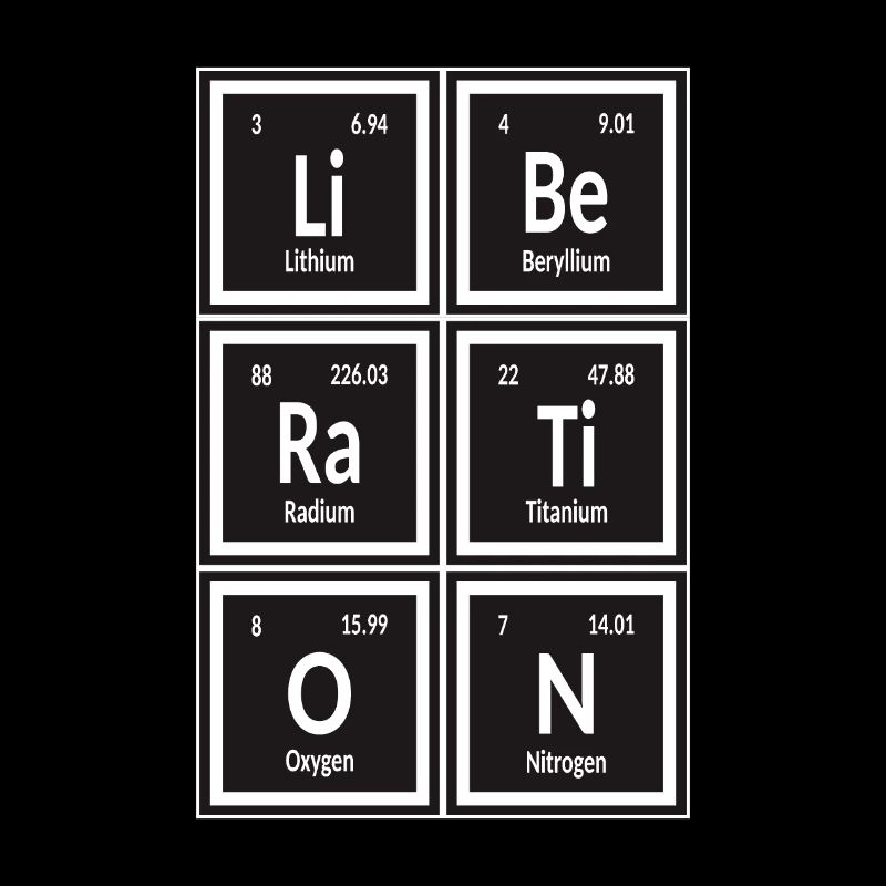 Liberation - Periodic Table of Elements