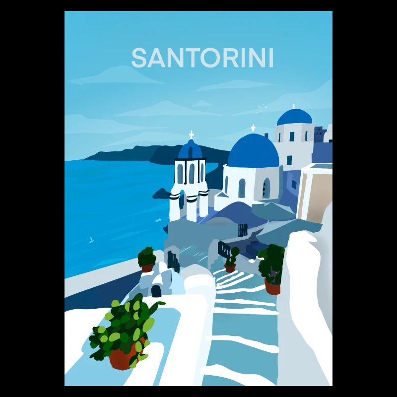 SAntorini, grèce