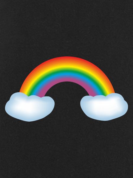 Rainbow & clouds