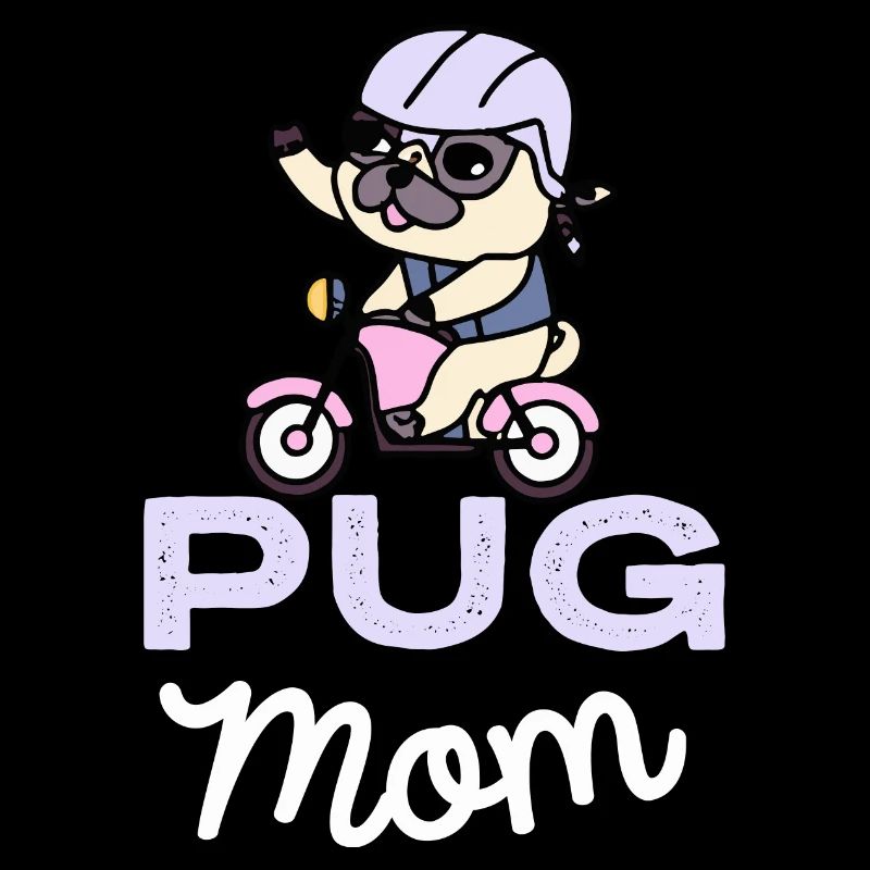 Mops Mama Hund Pugs