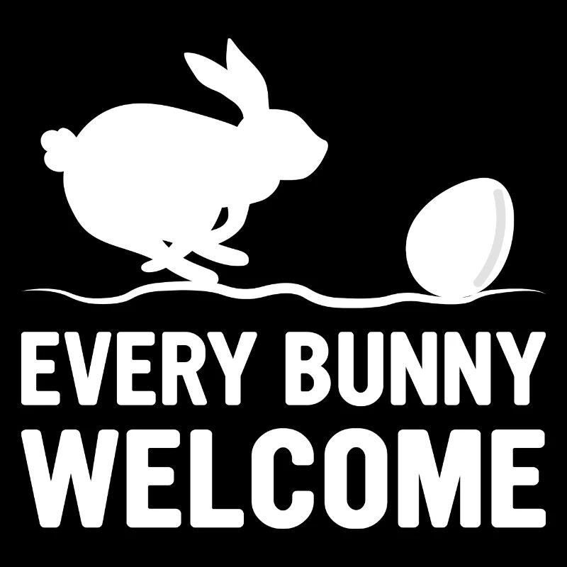 Every Welcome Easter Day Egg Hunt Animal Lover