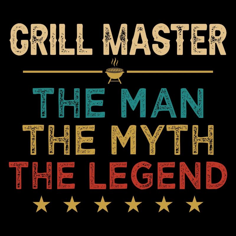 Grillmaster The Man The Myth The Legend Barbeque
