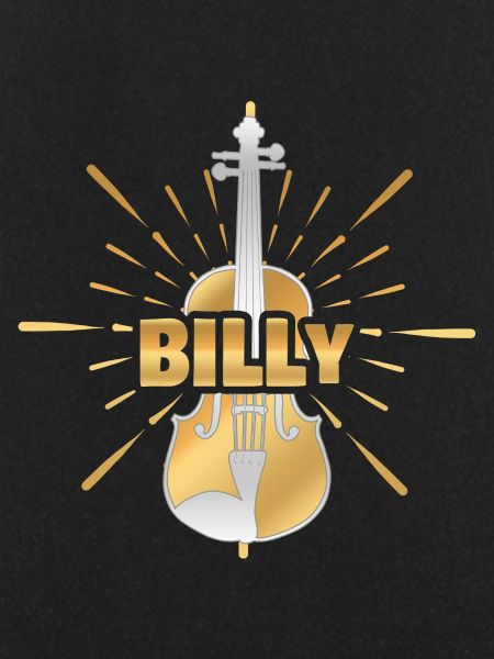 Billy as a violinist