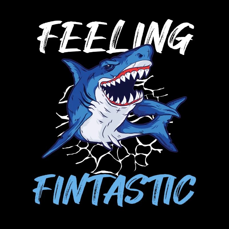 Fintastic Haifisch Lustig
